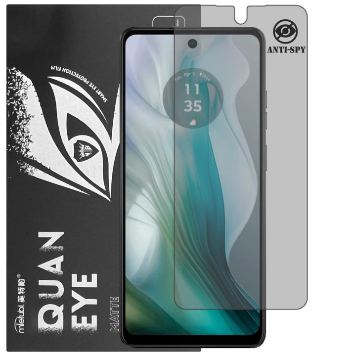 Гідрогелева плівка антишпигун матова Mietubl Quantum Eye Privacy для Motorola Moto E14