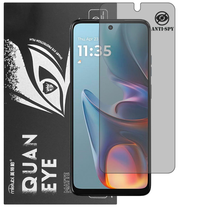 Гідрогелева плівка антишпигун матова Mietubl Quantum Eye Privacy для Motorola Moto E15