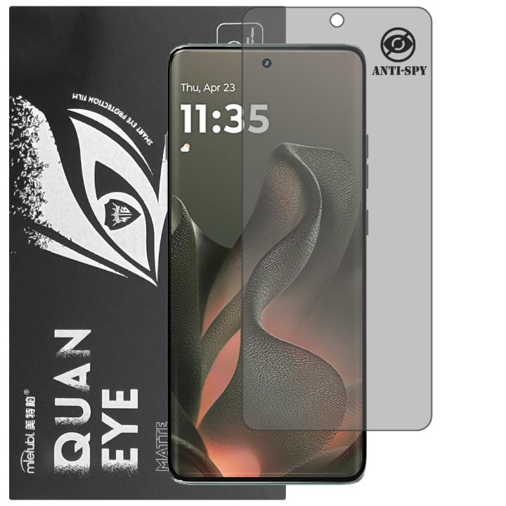 Гідрогелева плівка антишпигун матова Mietubl Quantum Eye Privacy для Motorola Edge 2025
