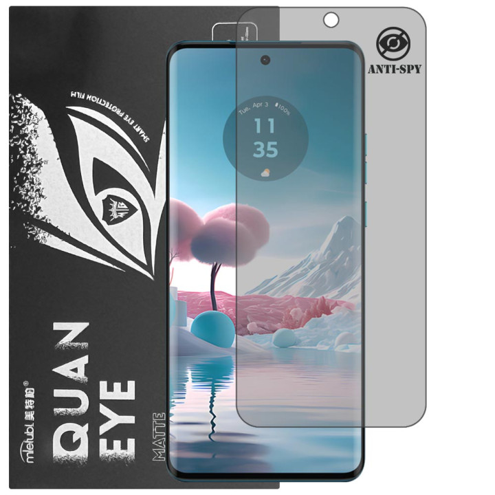 Гідрогелева плівка антишпигун матова Mietubl Quantum Eye Privacy для Motorola Edge 40 Neo