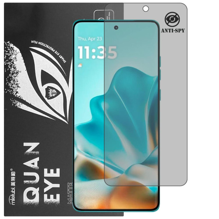 Гідрогелева плівка антишпигун матова Mietubl Quantum Eye Privacy для Motorola Edge 60 Fusion