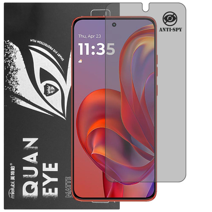 Гідрогелева плівка антишпигун матова Mietubl Quantum Eye Privacy для Motorola Edge 60 Neo
