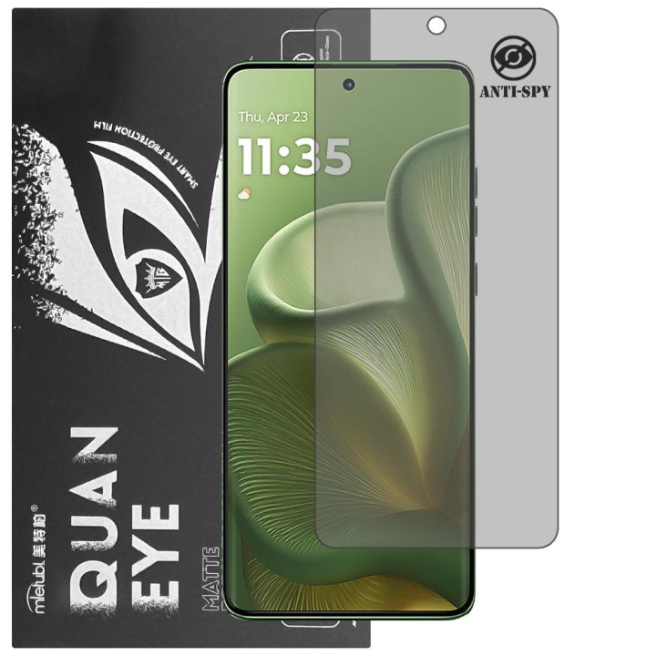 Гідрогелева плівка антишпигун матова Mietubl Quantum Eye Privacy для Motorola Edge 60