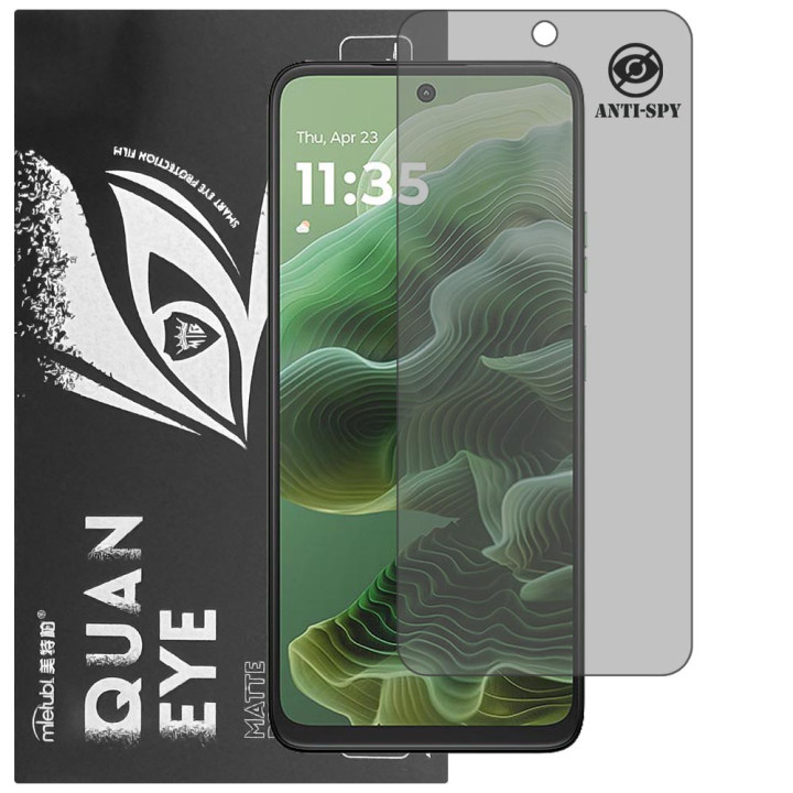 Гідрогелева плівка антишпигун матова Mietubl Quantum Eye Privacy для Motorola Moto G35