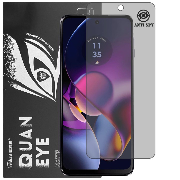 Гідрогелева плівка антишпигун матова Mietubl Quantum Eye Privacy для Motorola Moto G54