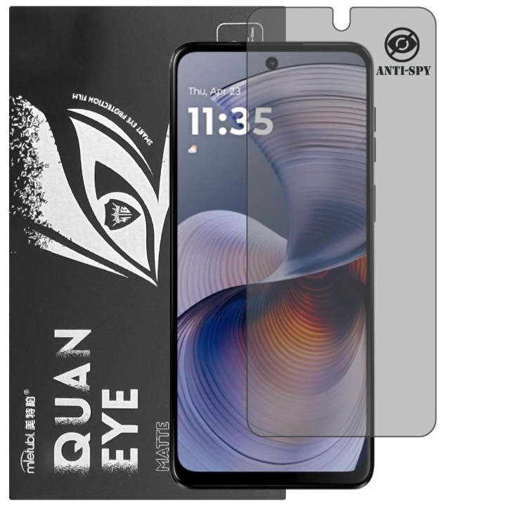 Гідрогелева плівка антишпигун матова Mietubl Quantum Eye Privacy для Motorola Moto G55