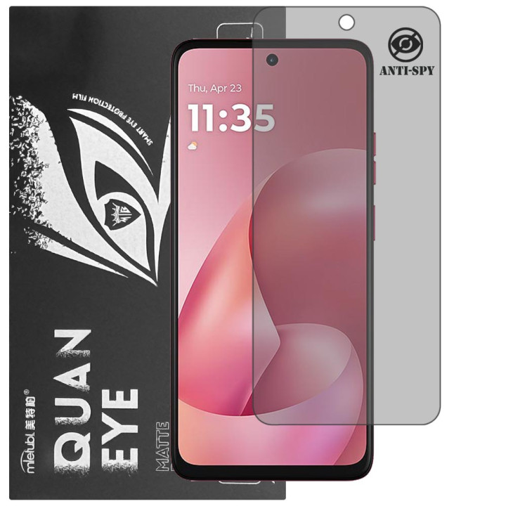 Гідрогелева плівка антишпигун матова Mietubl Quantum Eye Privacy для Motorola Moto G57 Power