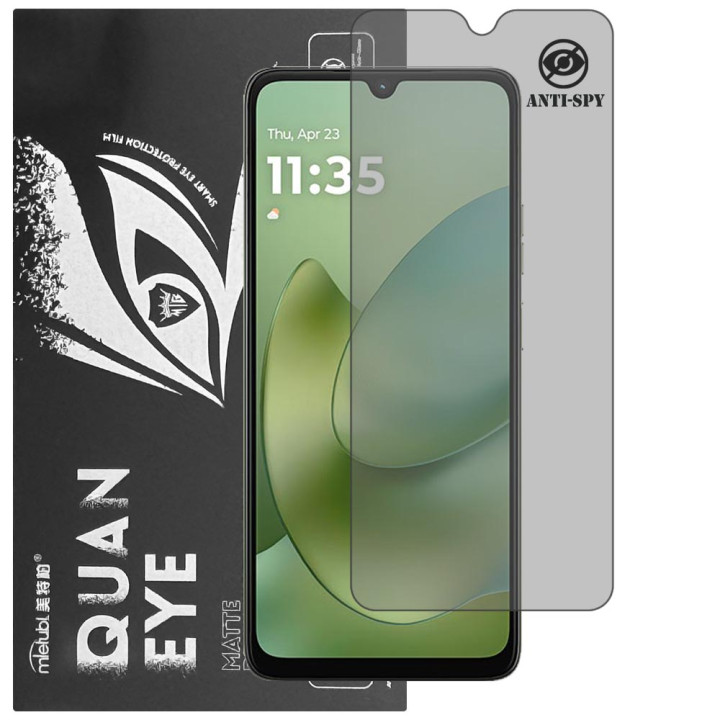 Гідрогелева плівка антишпигун матова Mietubl Quantum Eye Privacy для Motorola Moto G06 4G