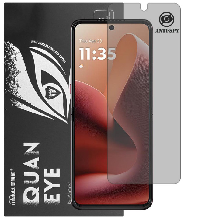 Гідрогелева плівка антишпигун матова Mietubl Quantum Eye Privacy для Motorola Razr Ultra 2025