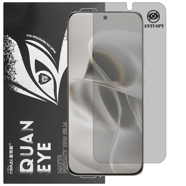 Гідрогелева плівка антишпигун матова Mietubl Quantum Eye Privacy для Motorola Edge 70 Pro