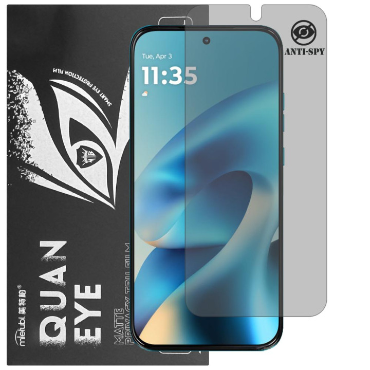 Гідрогелева плівка антишпигун матова Mietubl Quantum Eye Privacy для Motorola Moto G Max