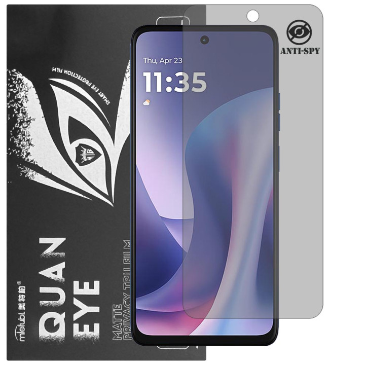 Гідрогелева плівка антишпигун матова Mietubl Quantum Eye Privacy для Motorola Moto G57