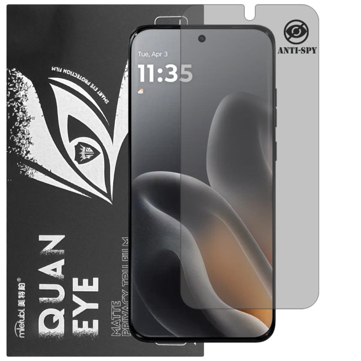 Гідрогелева плівка антишпигун матова Mietubl Quantum Eye Privacy для Motorola Moto G87