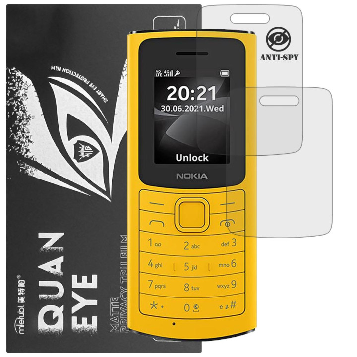 Гідрогелева плівка антишпигун матова Mietubl Quantum Eye Privacy для Nokia 110 4G