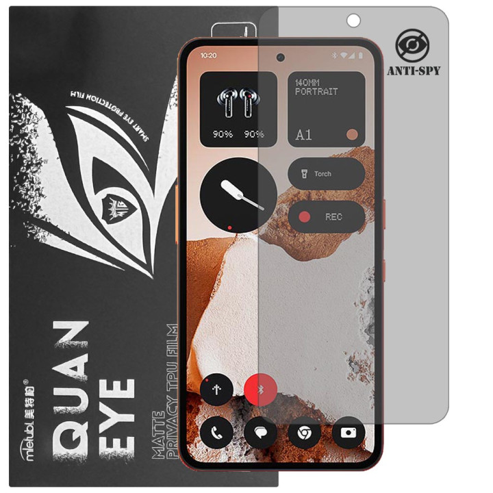 Гідрогелева плівка антишпигун матова Mietubl Quantum Eye Privacy для Nothing CMF Phone 2 Pro