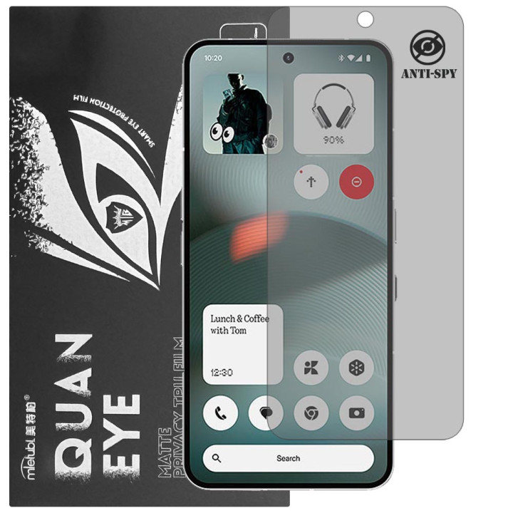 Гідрогелева плівка антишпигун матова Mietubl Quantum Eye Privacy для Nothing Phone 3 5G