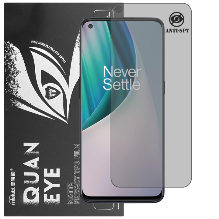 Гідрогелева плівка антишпигун матова Mietubl Quantum Eye Privacy для OnePlus Nord N10