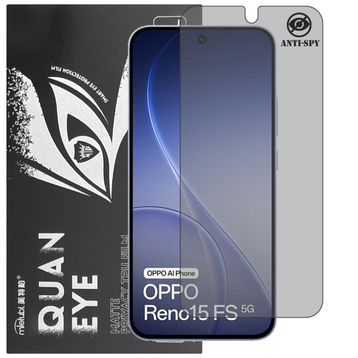Гідрогелева плівка антишпигун матова Mietubl Quantum Eye Privacy для OPPO Reno15 FS 5G
