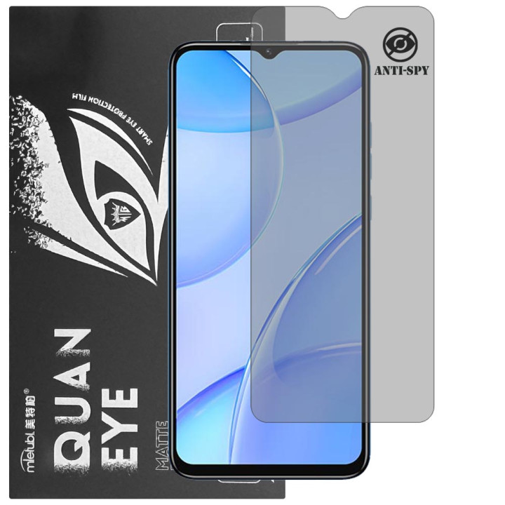 Гидрогелевая пленка антишпион матовая Mietubl Quantum Eye Privacy для Oukitel C57 Pro
