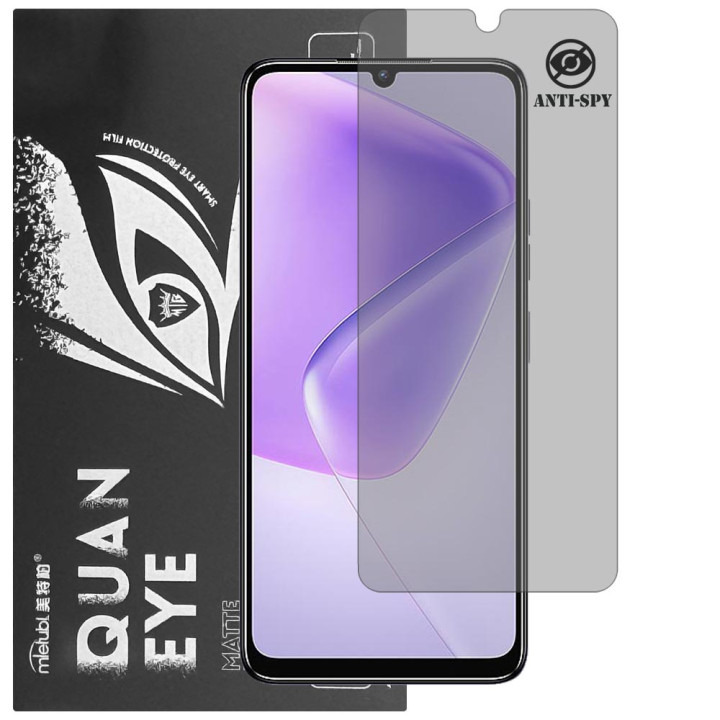 Гідрогелева плівка антишпигун матова Mietubl Quantum Eye Privacy для Oukitel C69