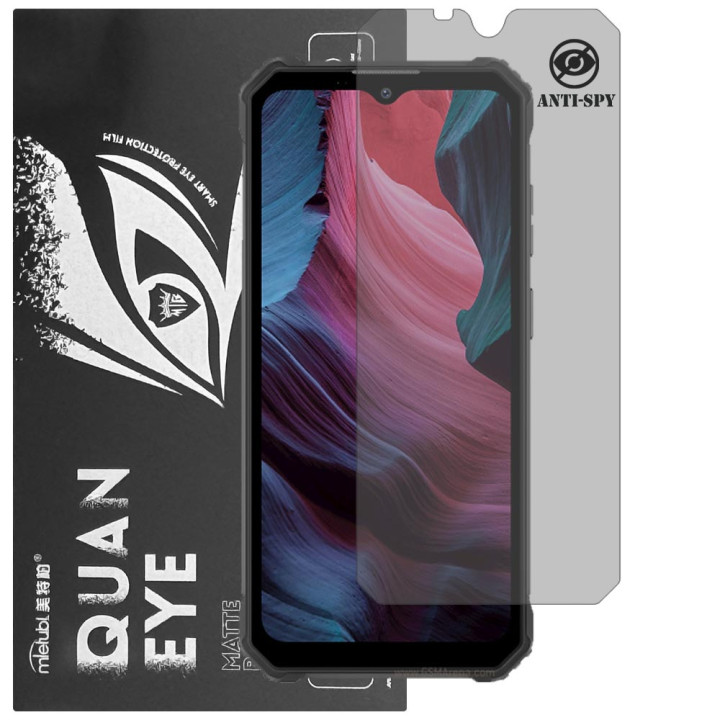 Гидрогелевая пленка антишпион матовая Mietubl Quantum Eye Privacy для Oukitel WP23 Plus