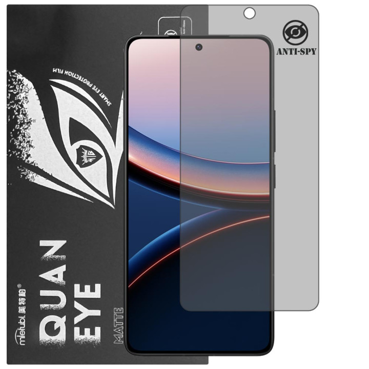 Гідрогелева плівка антишпигун матова Mietubl Quantum Eye Privacy для POCO F7 Ultra