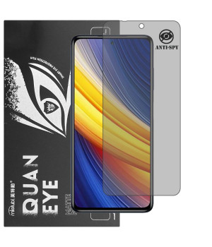 Гидрогелевая пленка антишпион матовая Mietubl Quantum Eye Privacy для POCO X3 Pro