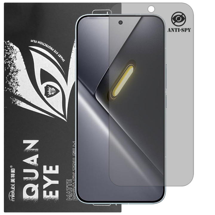 Гідрогелева плівка антишпигун матова Mietubl Quantum Eye Privacy для POCO X8 Pro Max
