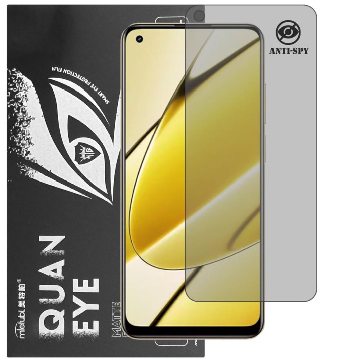 Гідрогелева плівка антишпигун матова Mietubl Quantum Eye Privacy для Realme 11