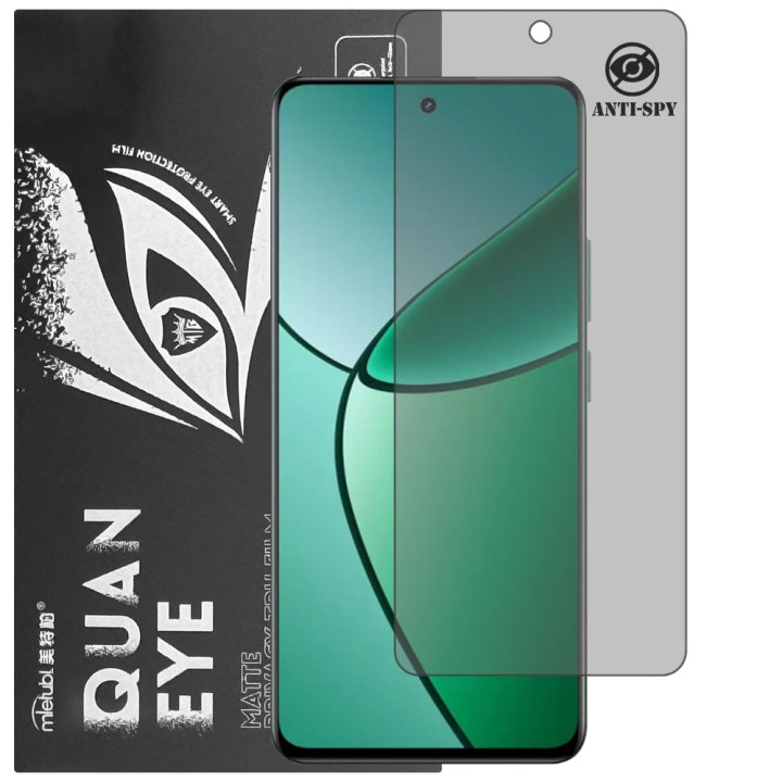 Гідрогелева плівка антишпигун матова Mietubl Quantum Eye Privacy для Realme 12+ 5G
