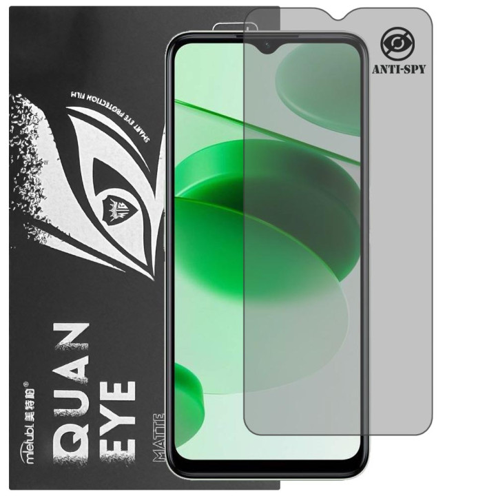 Гідрогелева плівка антишпигун матова Mietubl Quantum Eye Privacy для Realme C35