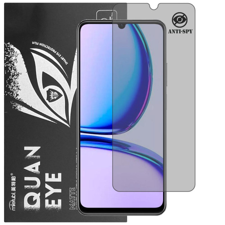 Гідрогелева плівка антишпигун матова Mietubl Quantum Eye Privacy для Realme C53