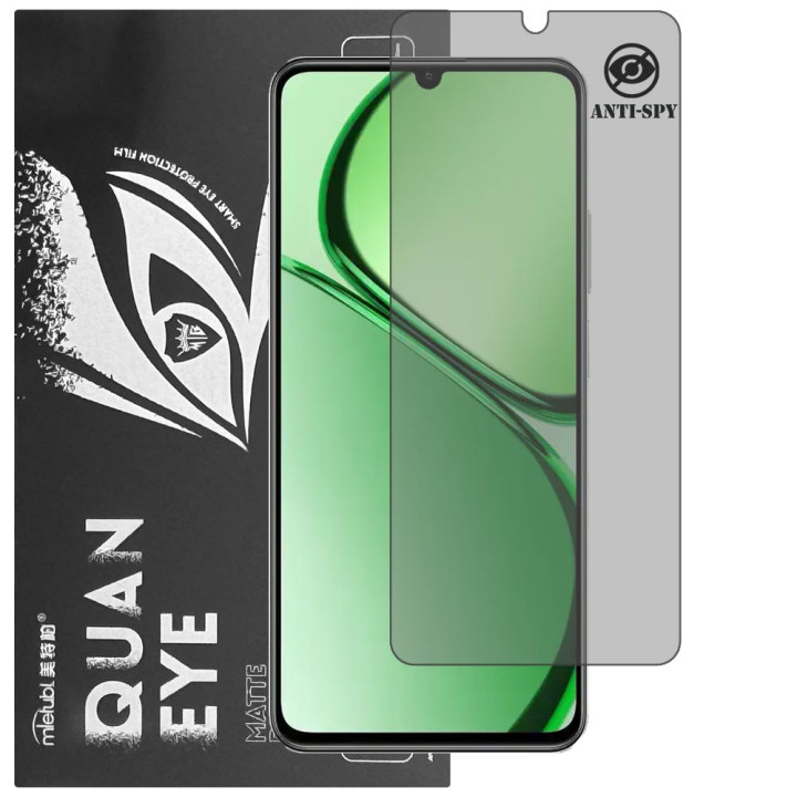 Гідрогелева плівка антишпигун матова Mietubl Quantum Eye Privacy для Realme C63
