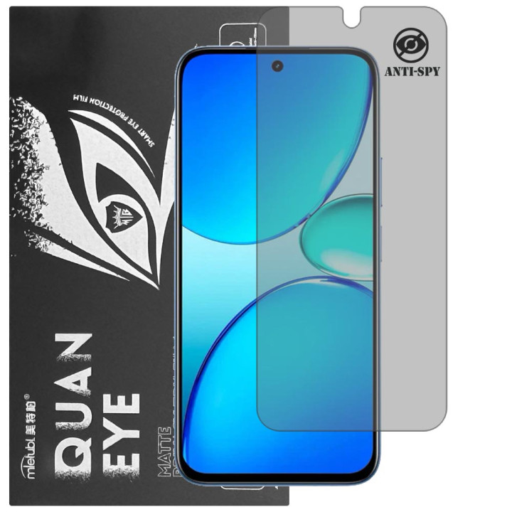 Гідрогелева плівка антишпигун матова Mietubl Quantum Eye Privacy для Realme C85 5G