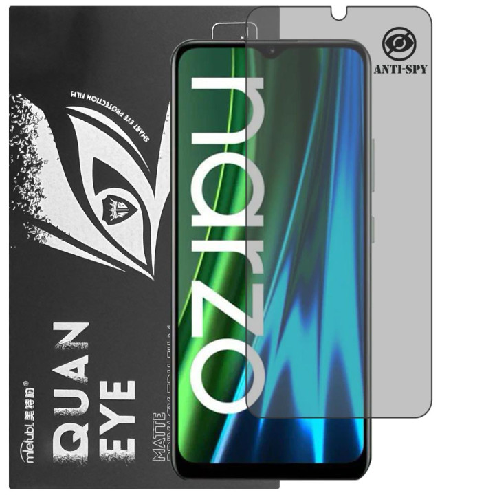 Гідрогелева плівка антишпигун матова Mietubl Quantum Eye Privacy для Realme Narzo 50i