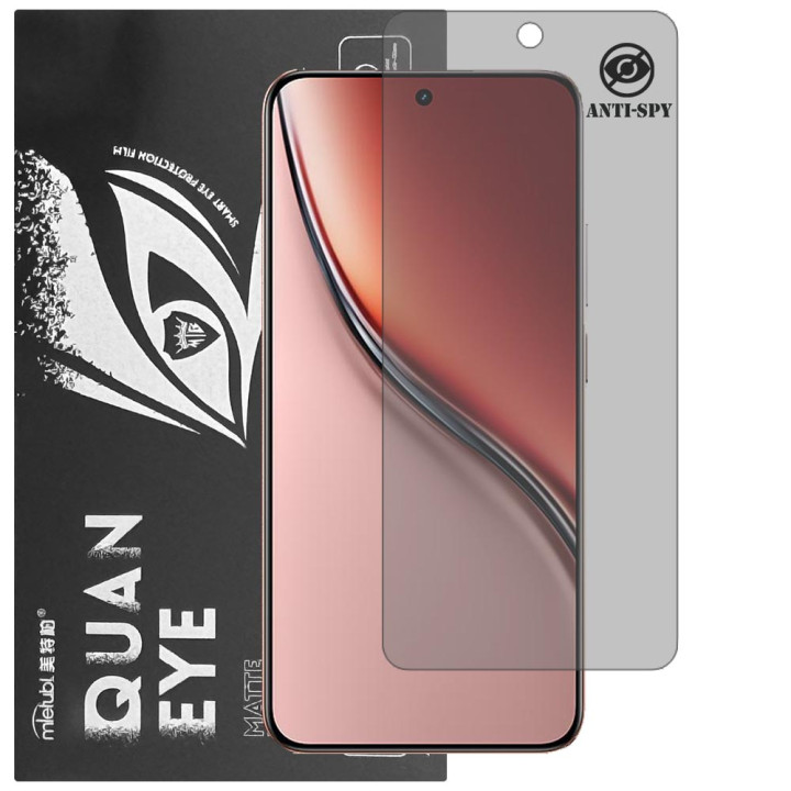 Гідрогелева плівка антишпигун матова Mietubl Quantum Eye Privacy для Realme P3 Ultra