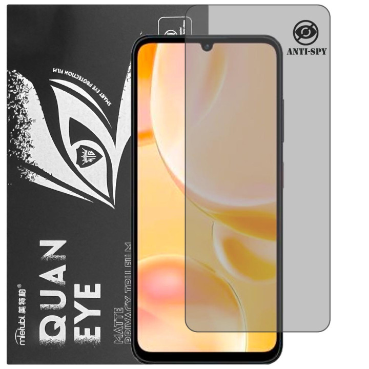 Гідрогелева плівка антишпигун матова Mietubl Quantum Eye Privacy для ZTE Blade A55
