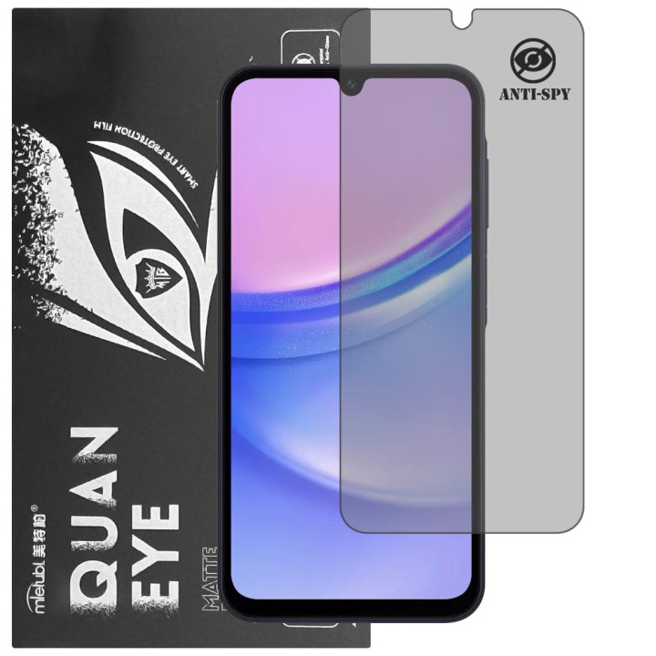 Гідрогелева плівка антишпигун матова Mietubl Quantum Eye Privacy для Samsung Galaxy A15