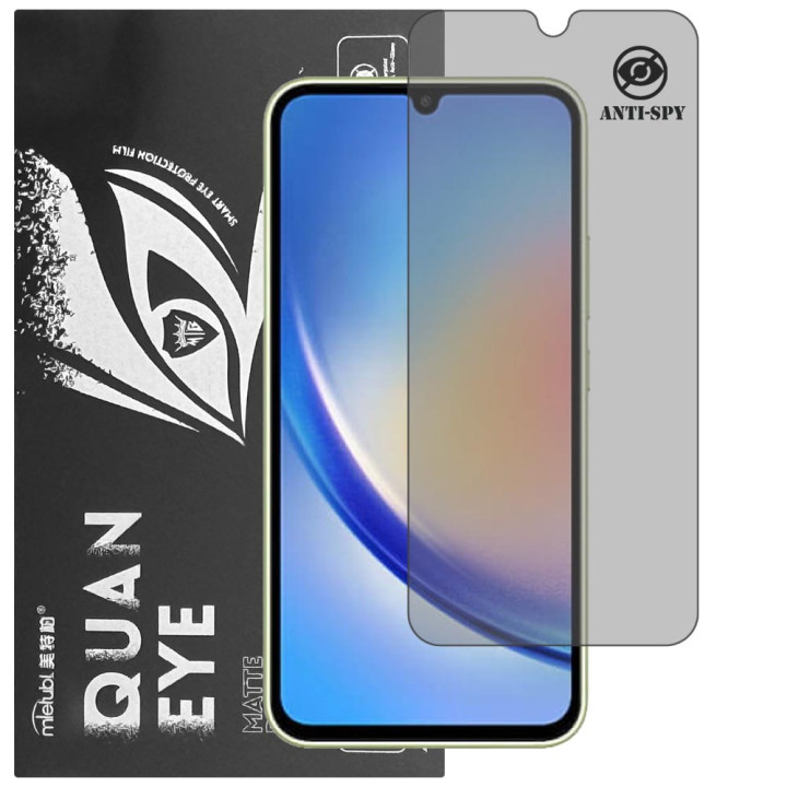 Гідрогелева плівка антишпигун матова Mietubl Quantum Eye Privacy для Samsung Galaxy A34 5G