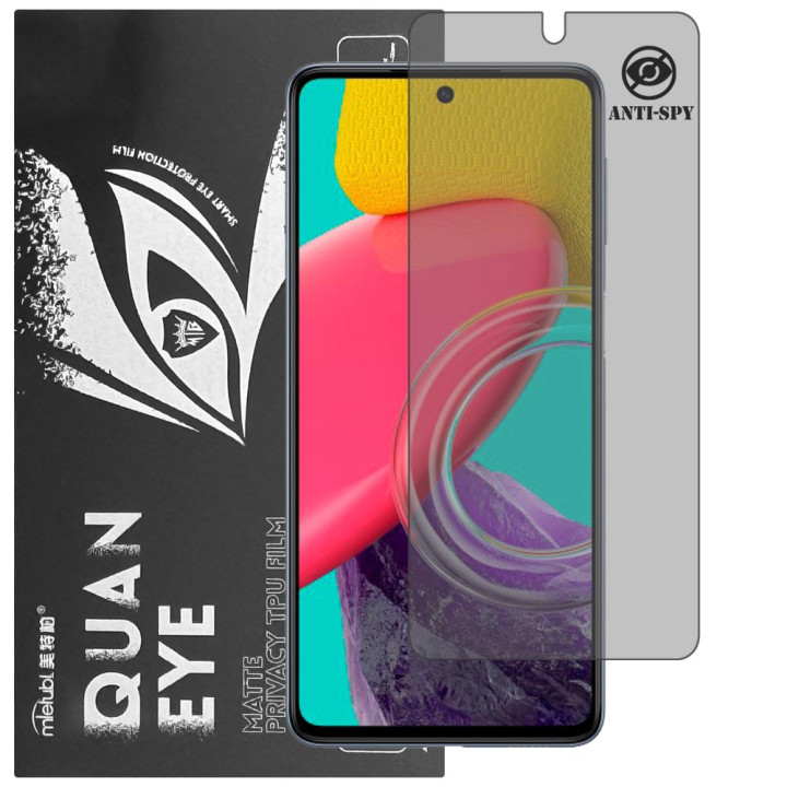 Гідрогелева плівка антишпигун матова Mietubl Quantum Eye Privacy для Samsung Galaxy M53