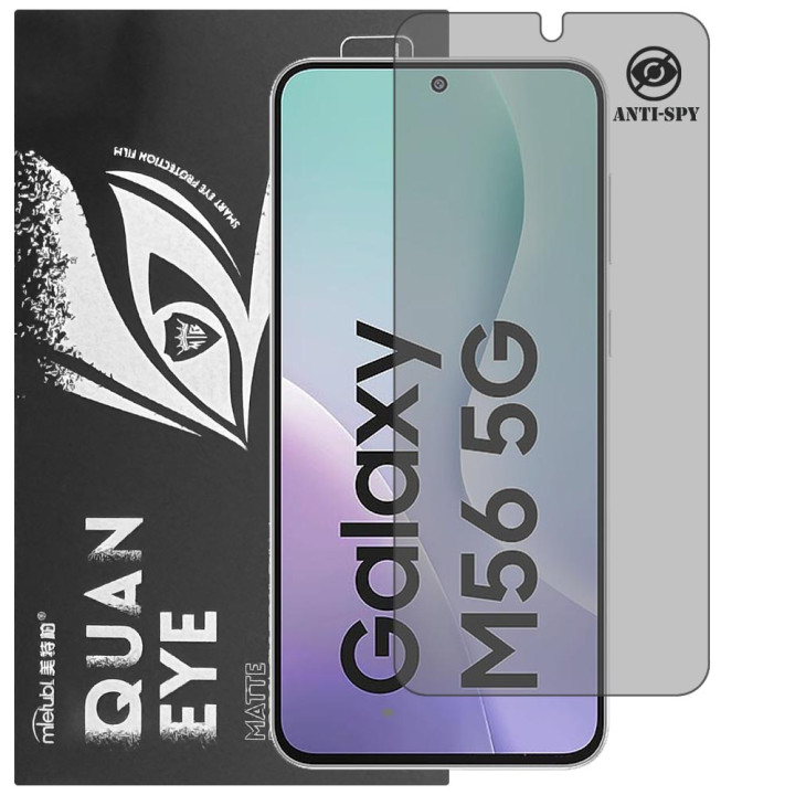 Гідрогелева плівка антишпигун матова Mietubl Quantum Eye Privacy для Samsung Galaxy M56 5G