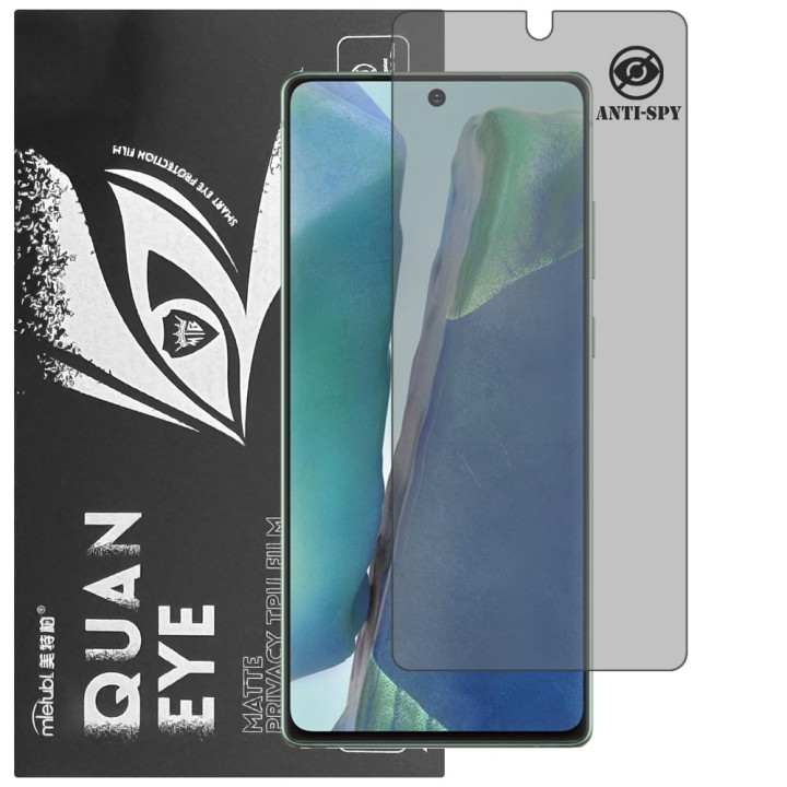 Гідрогелева плівка антишпигун матова Mietubl Quantum Eye Privacy для Samsung Galaxy Note 20 5G