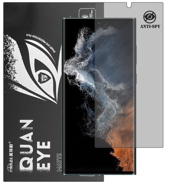 Гідрогелева плівка антишпигун матова Mietubl Quantum Eye Privacy для Samsung Galaxy S22 Ultra