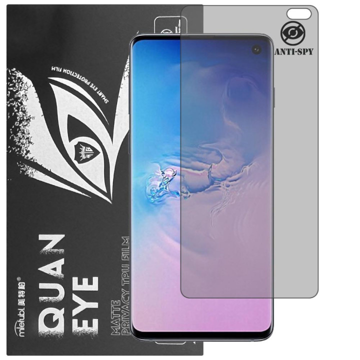 Гідрогелева плівка антишпигун матова Mietubl Quantum Eye Privacy для Samsung Galaxy S10+