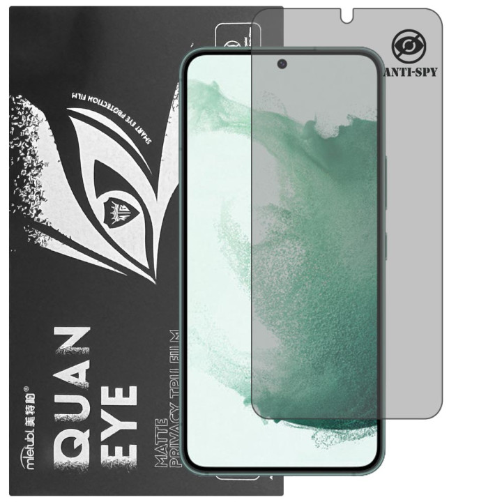 Гідрогелева плівка антишпигун матова Mietubl Quantum Eye Privacy для Samsung Galaxy S22+