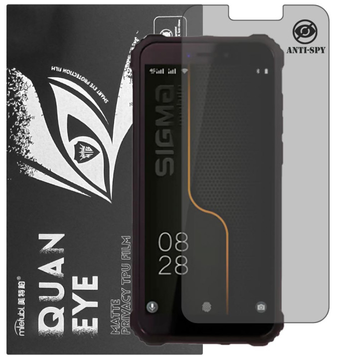 Гідрогелева плівка антишпигун матова Mietubl Quantum Eye Privacy для Sigma mobile X-treme PQ38
