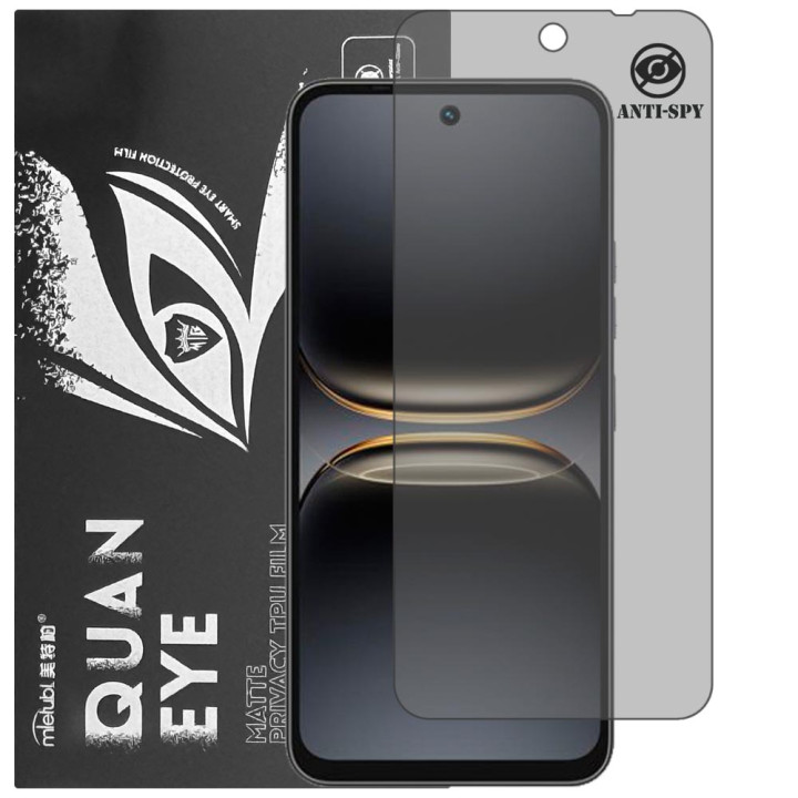 Гідрогелева плівка антишпигун матова Mietubl Quantum Eye Privacy для Tecno Spark 40C