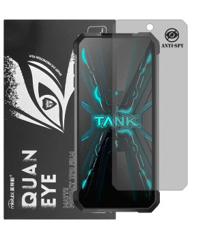 Гидрогелевая пленка антишпион матовая Mietubl Quantum Eye Privacy для Unihertz Tank 2 Pro