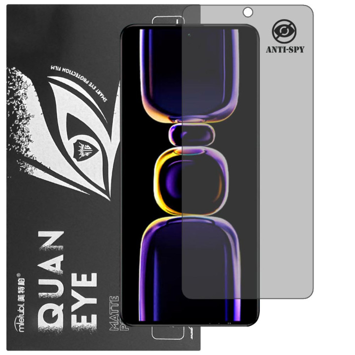 Гідрогелева плівка антишпигун матова Mietubl Quantum Eye Privacy для Redmi K60 Pro