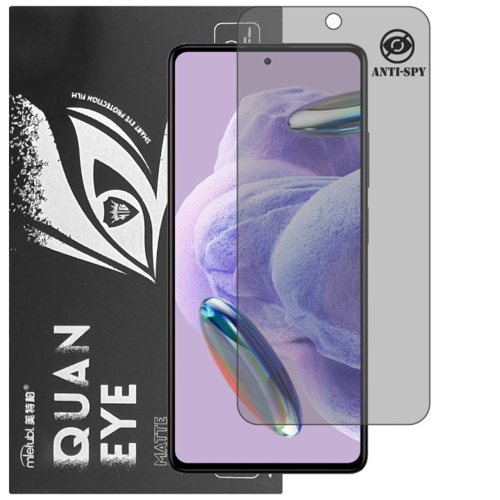 Гідрогелева плівка антишпигун матова Mietubl Quantum Eye Privacy для Redmi Note 12 Pro+ 5G
